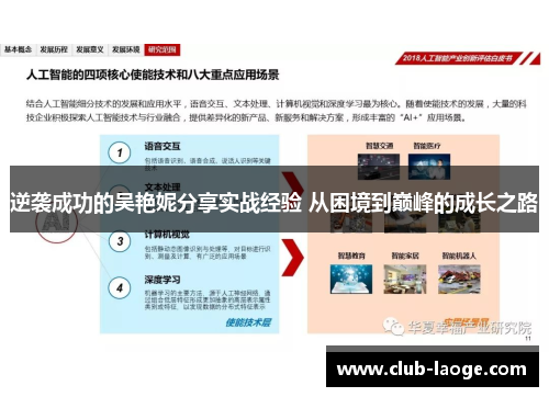 逆袭成功的吴艳妮分享实战经验 从困境到巅峰的成长之路
