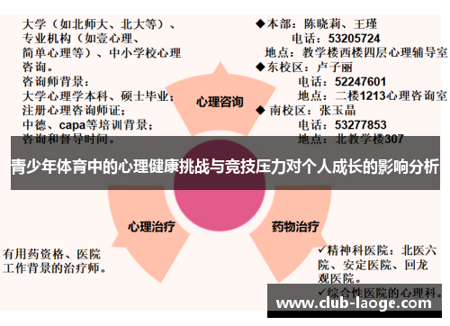 青少年体育中的心理健康挑战与竞技压力对个人成长的影响分析